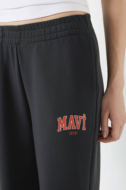 Kadın Örme Pantolon 1010757-80106 Gri - Thumbnail