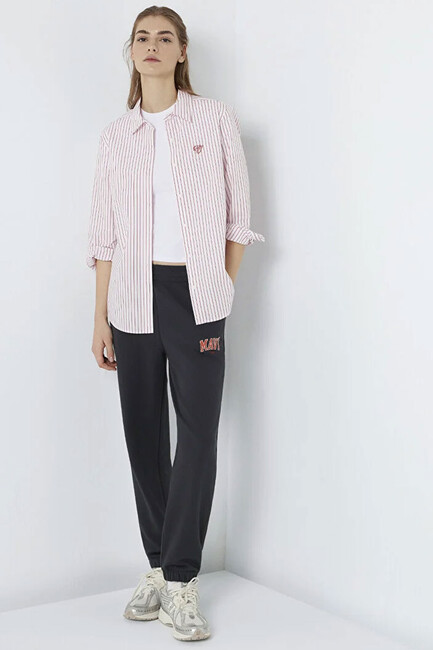 Kadın Örme Pantolon 1010757-80106 Gri (3)