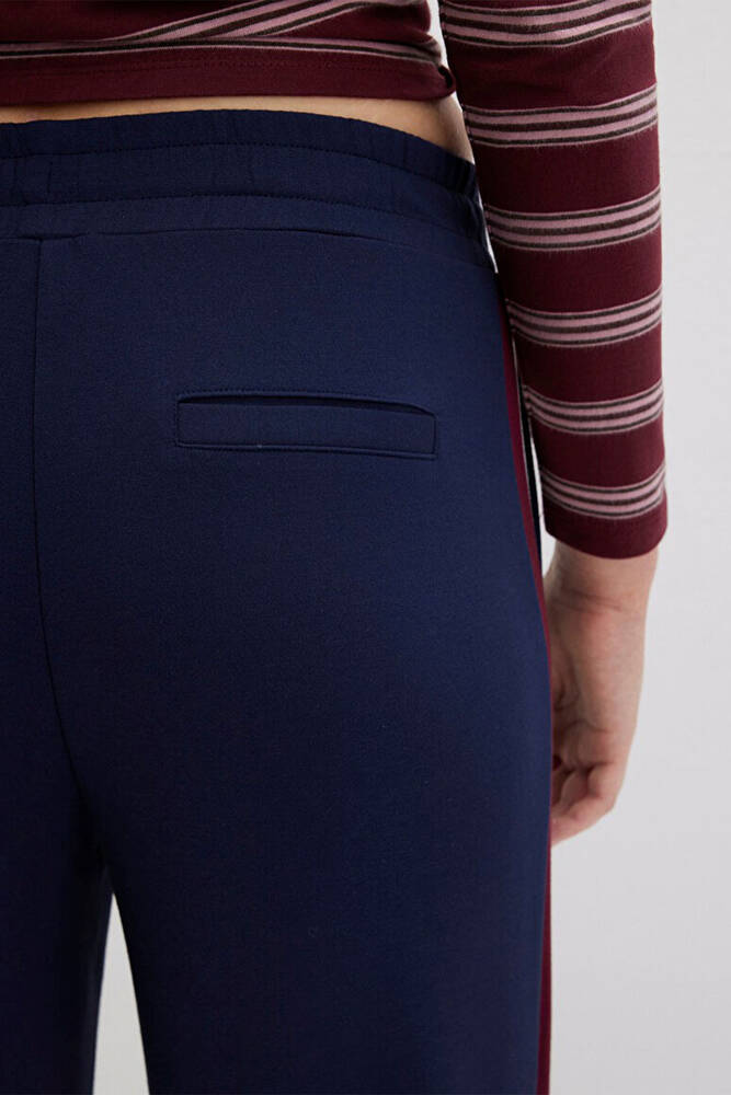 Kadın Örme Pantolon 1011061-82318 Lacivert 