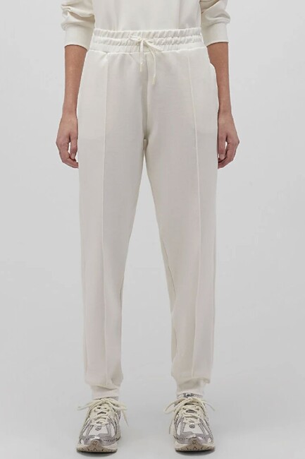 Kadın Örme Pantolon 1011095-80194 Ekru (2)