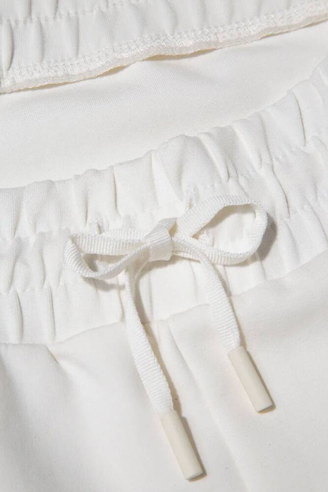 Kadın Örme Pantolon 1011095-80194 Ekru 