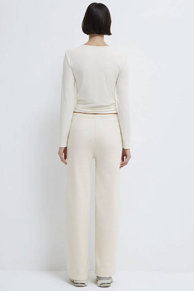 Kadın Örme Pantolon 1011155-70072 Bej 