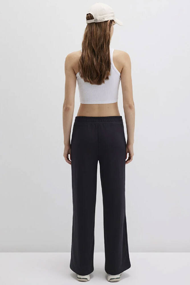 Kadın Örme Pantolon 1011156-900 Siyah 