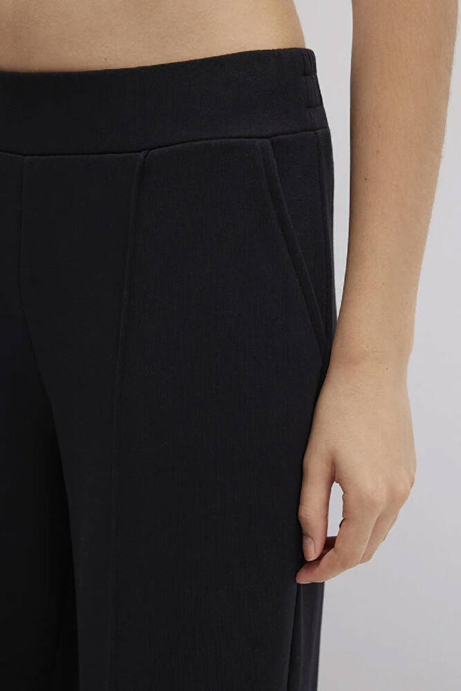 Kadın Örme Pantolon 1011156-900 Siyah 