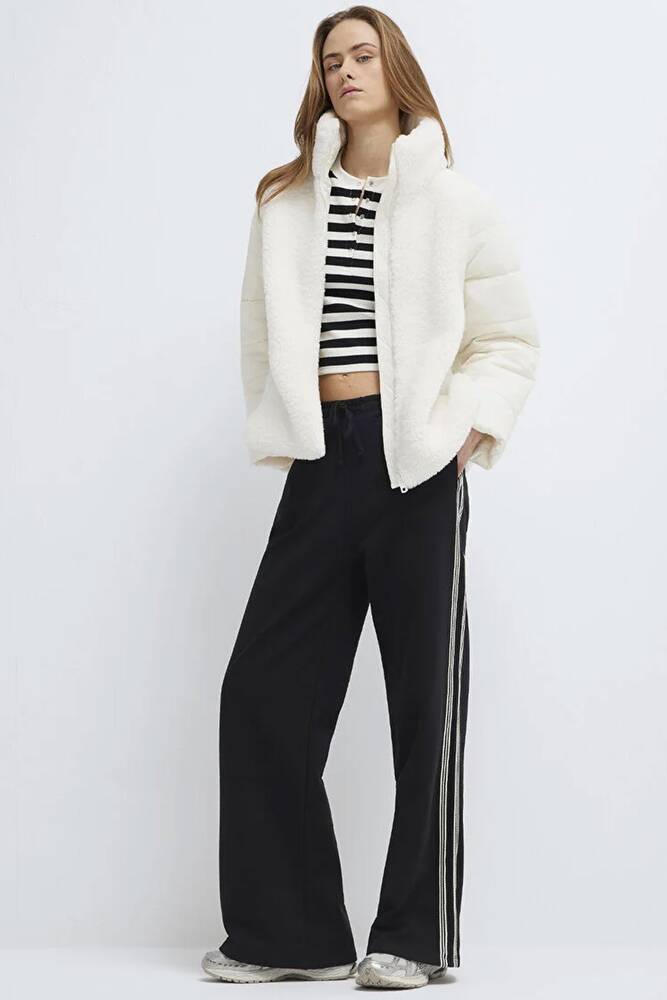 Kadın Örme Pantolon 1011182-900 Siyah 