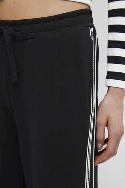 Kadın Örme Pantolon 1011182-900 Siyah - Thumbnail