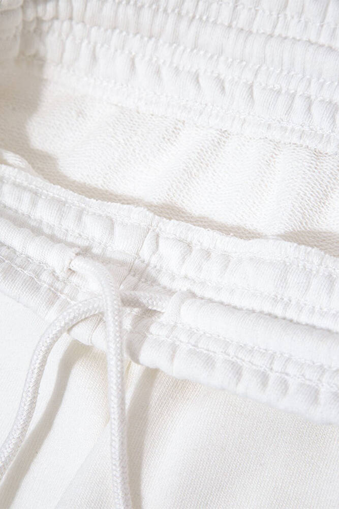Kadın Örme Şort 1410155-70000 Beyaz 