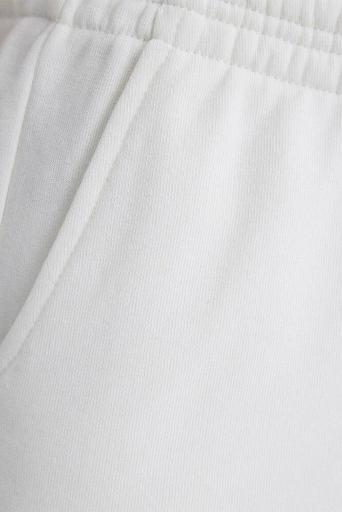 Kadın Örme Şort 1410155-70000 Beyaz 
