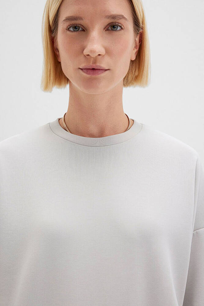 Kadın Oversize Sweat 168837-70074 Gri 