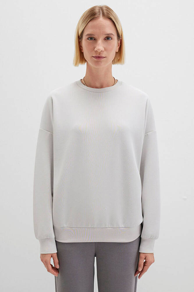 Kadın Oversize Sweat 168837-70074 Gri 