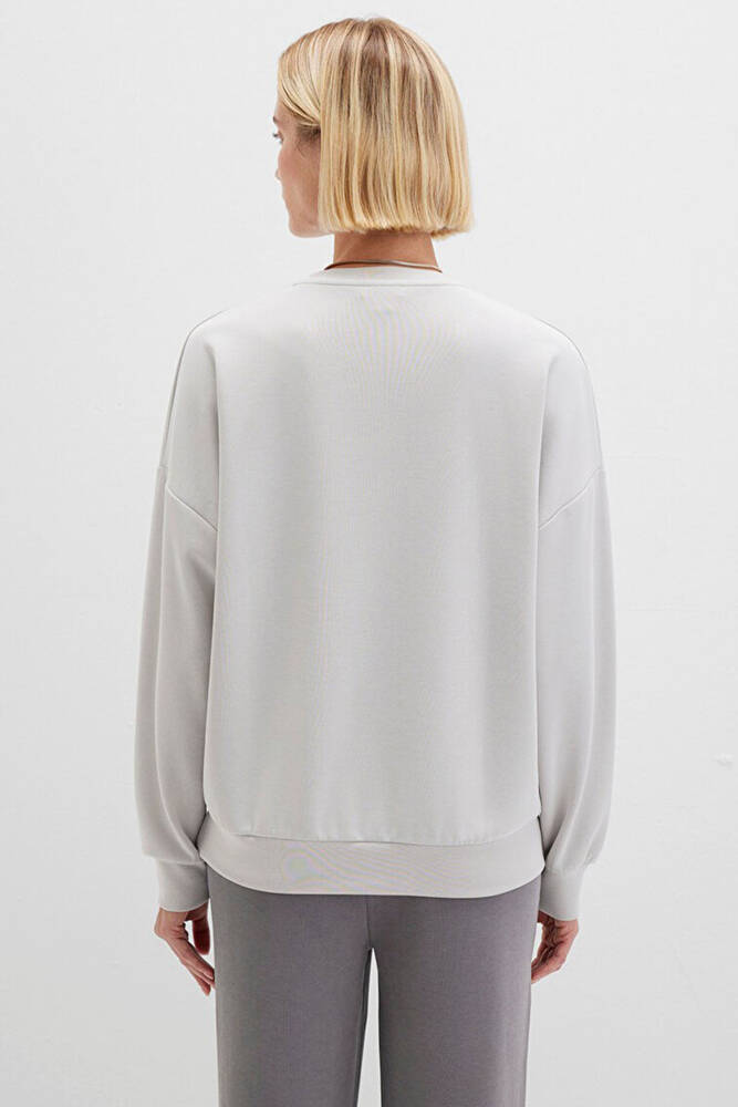 Kadın Oversize Sweat 168837-70074 Gri 
