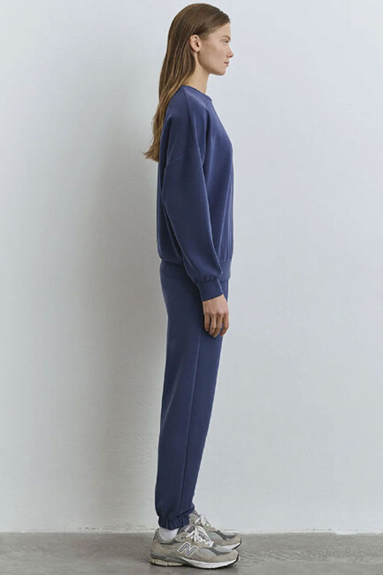 Kadın Oversize Sweat 168837-70491 Lacivert - Thumbnail