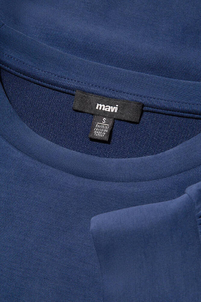 Kadın Oversize Sweat 168837-70491 Lacivert 