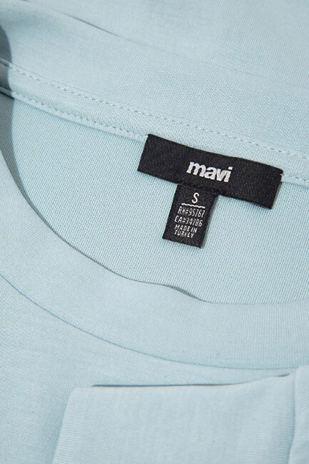 Kadın Oversize Sweat 168837-70809 Mavi - Thumbnail