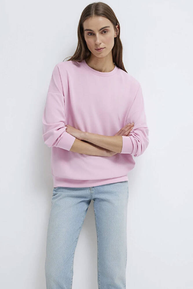 Kadın Oversize Sweat 168837-71117 Pembe 