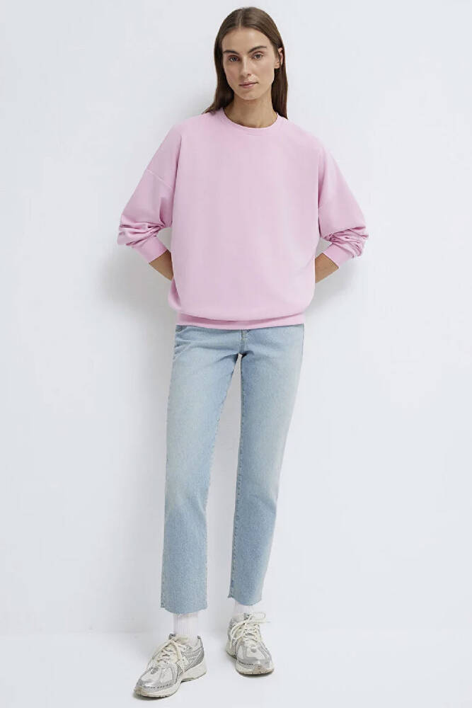 Kadın Oversize Sweat 168837-71117 Pembe 