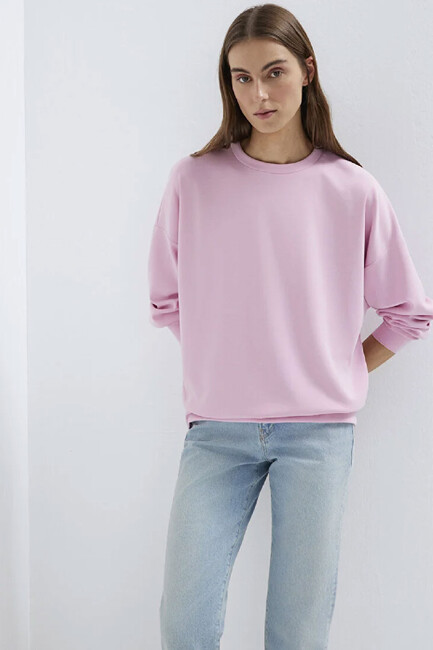 Kadın Oversize Sweat 168837-71117 Pembe (3)