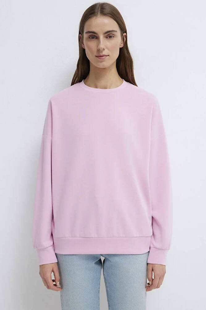 Kadın Oversize Sweat 168837-71117 Pembe 