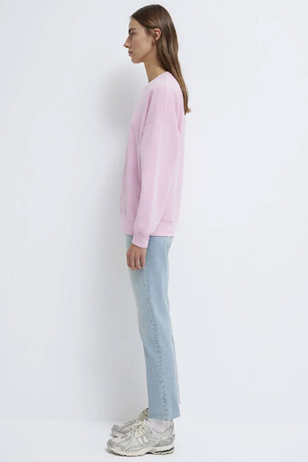 Kadın Oversize Sweat 168837-71117 Pembe - Thumbnail