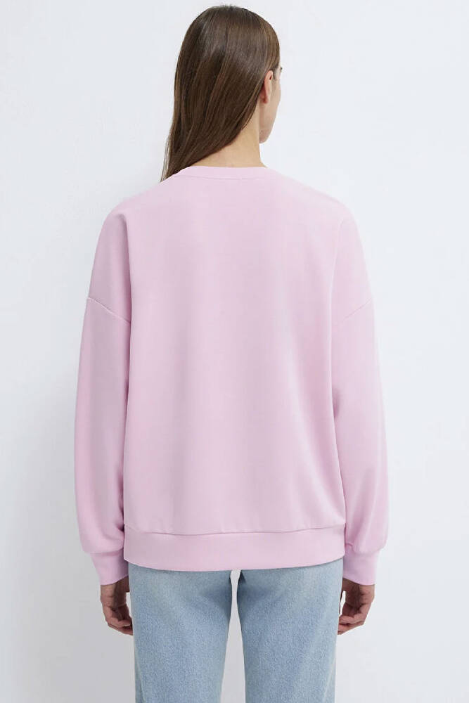 Kadın Oversize Sweat 168837-71117 Pembe 