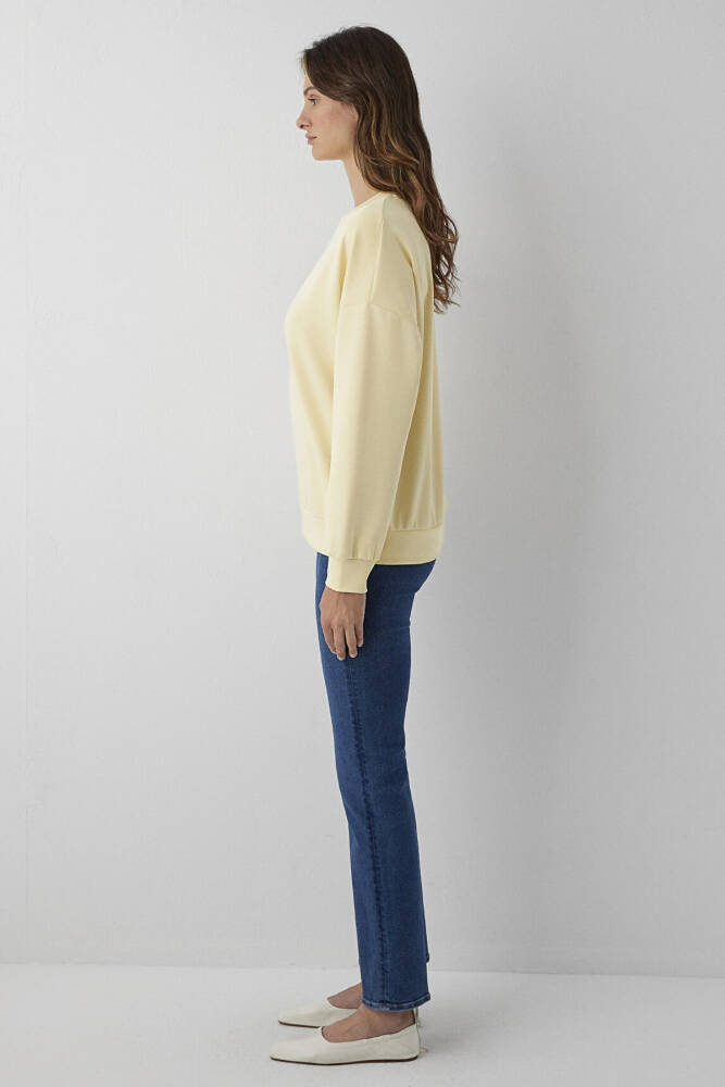 Kadın Oversize Sweat 168837-71206 Turuncu - 4