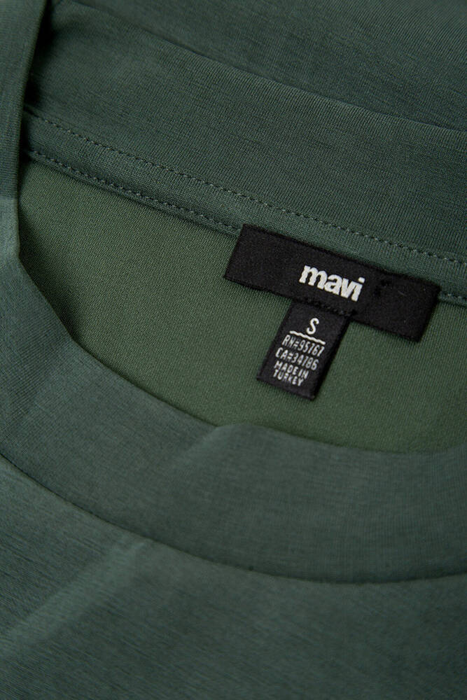 Kadın Oversize Sweat 168837-80684 Yeşil  - 7