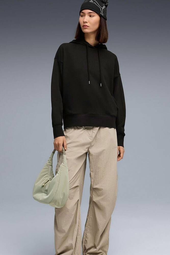 Kadın Oversized Sweat 690736-01 Siyah 