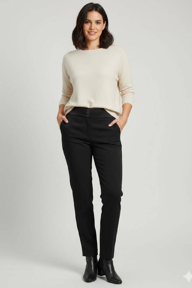 Kadın Pantolon 19070520 Siyah 
