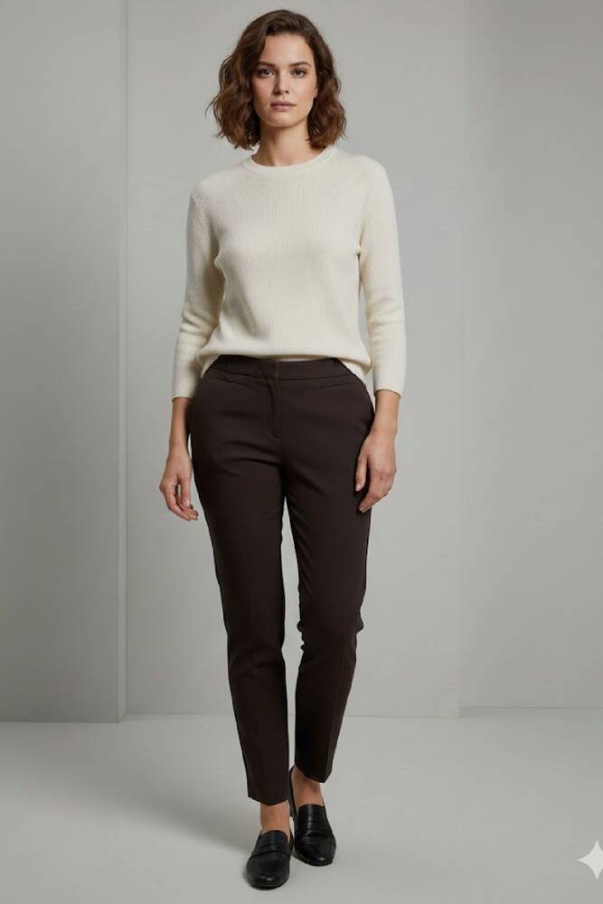 Kadın Pantolon 19071103 Kahve 