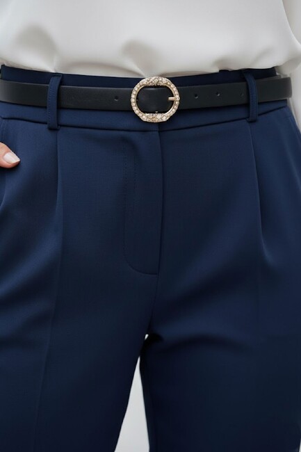 Kadın Pantolon 19071115 Lacivert (3)