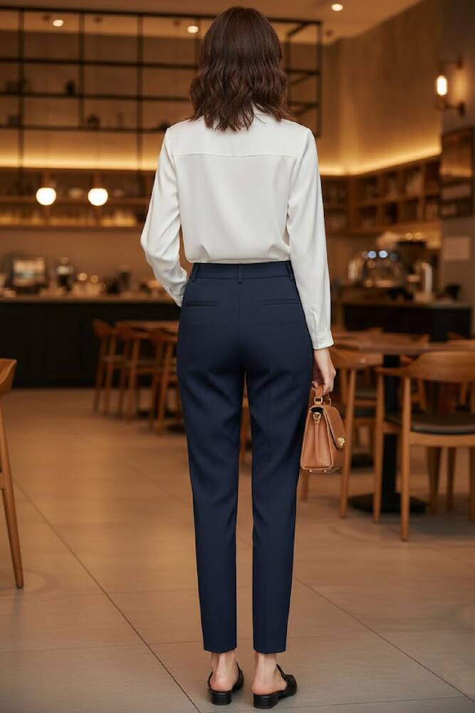 Kadın Pantolon 19071252 Lacivert 