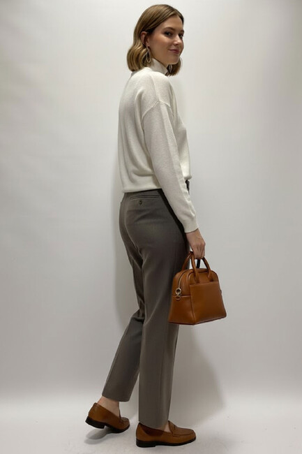 Kadın Pantolon 19071264 Bej (2)