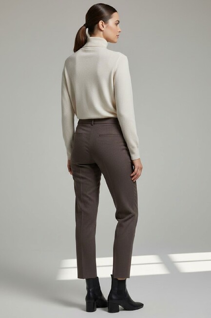Kadın Pantolon 19071266 Kahve (3)