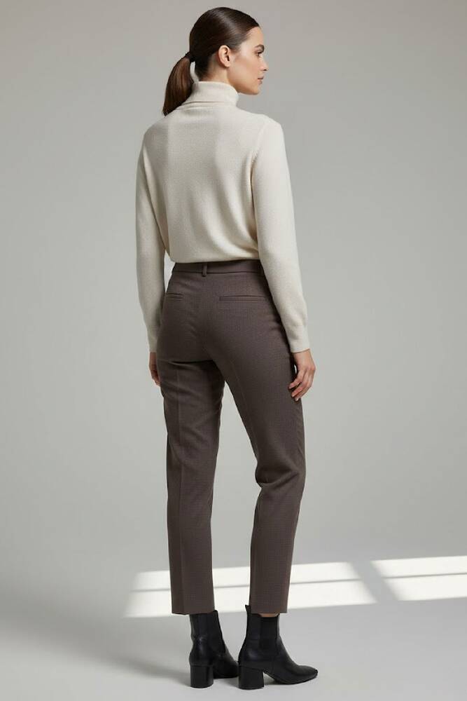 Kadın Pantolon 19071266 Kahve 