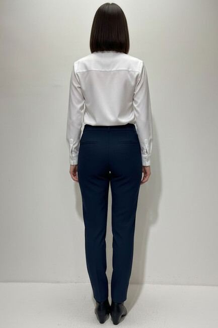 Kadın Pantolon 19071281 Lacivert - Thumbnail