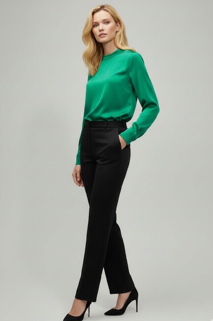 Kadın Pantolon 19071284 Siyah (2)