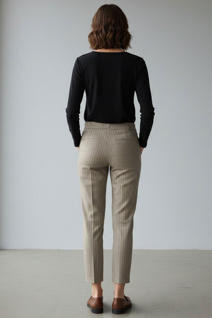 Kadın Pantolon 19071320 Bej (3)
