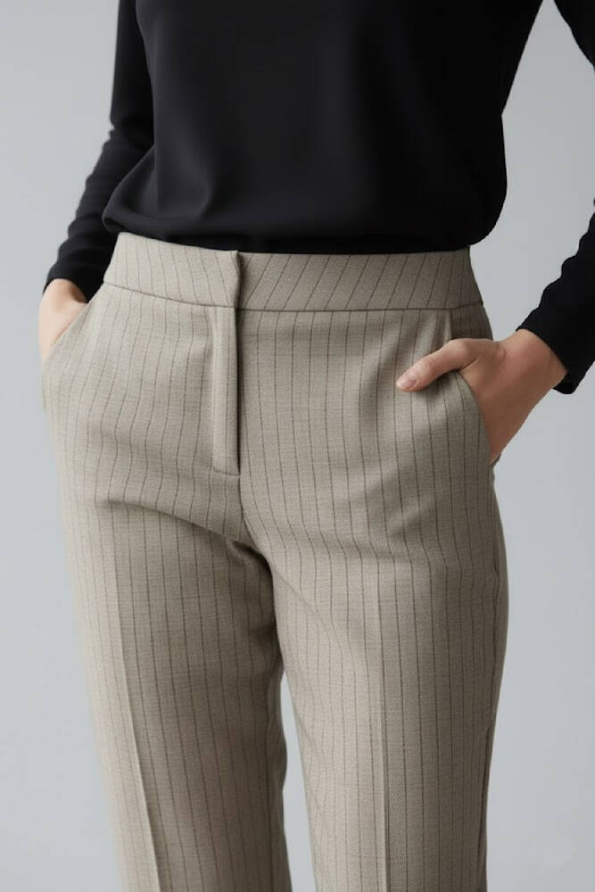 Kadın Pantolon 19071320 Bej 