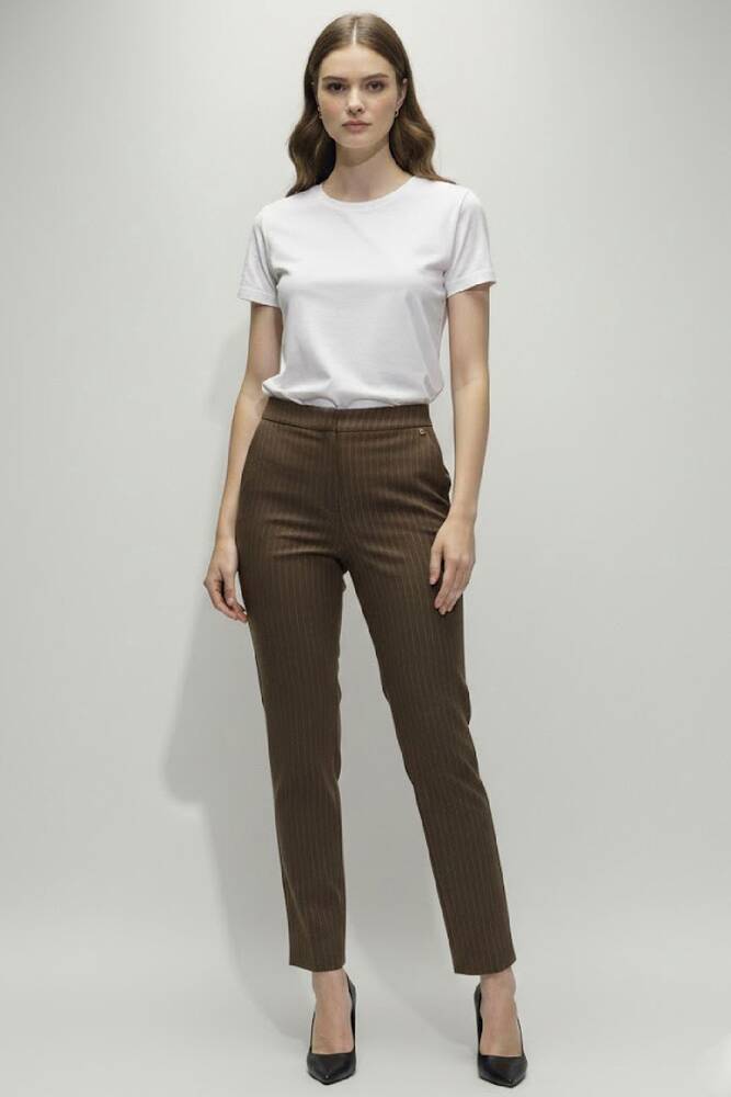 Kadın Pantolon 19071320 Kahve 