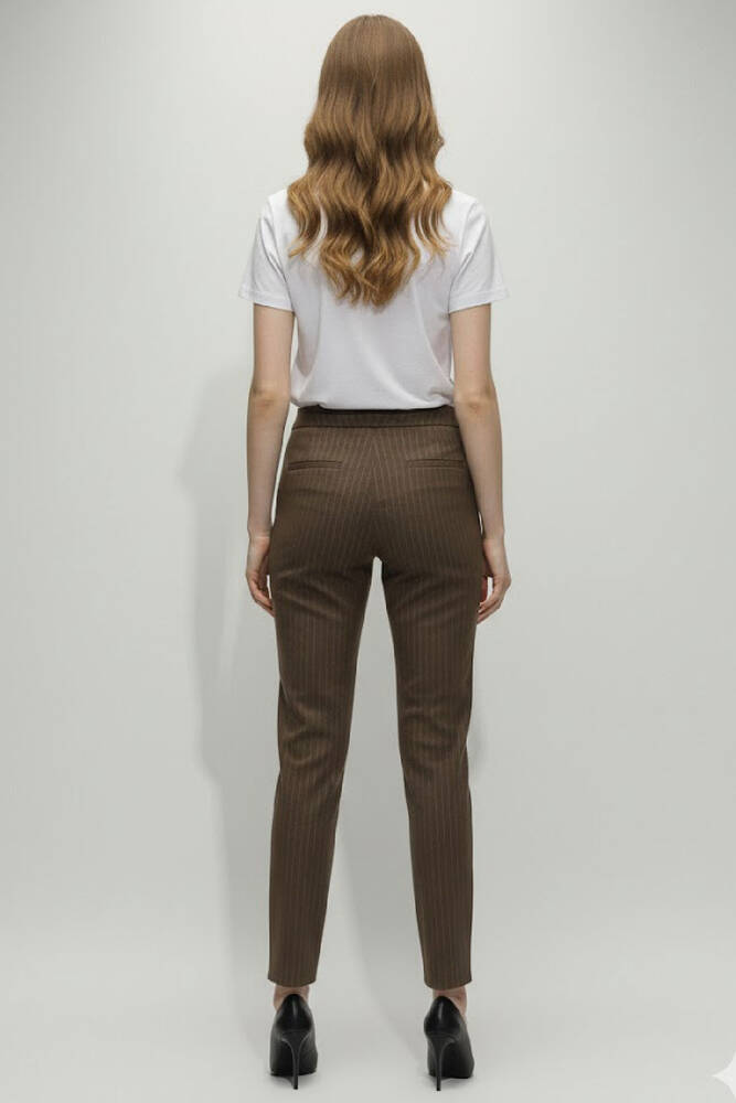 Kadın Pantolon 19071320 Kahve 