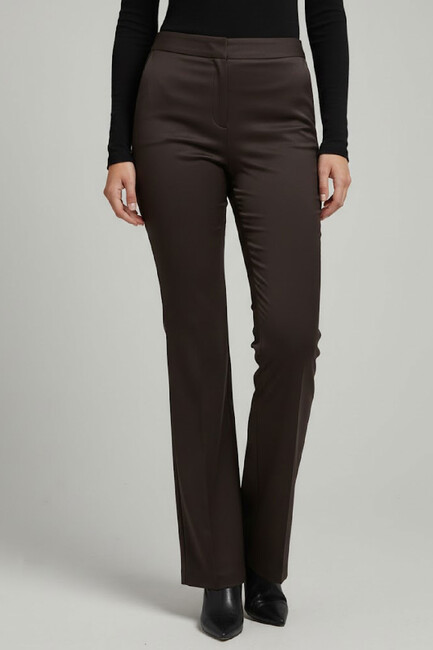Kadın Pantolon 1907673 Kahve (2)