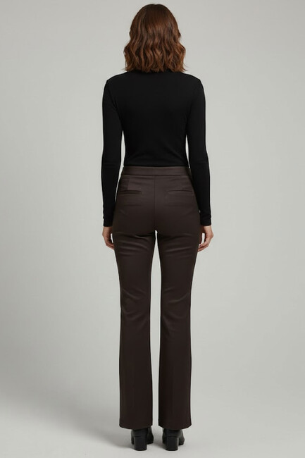 Kadın Pantolon 1907673 Kahve (3)