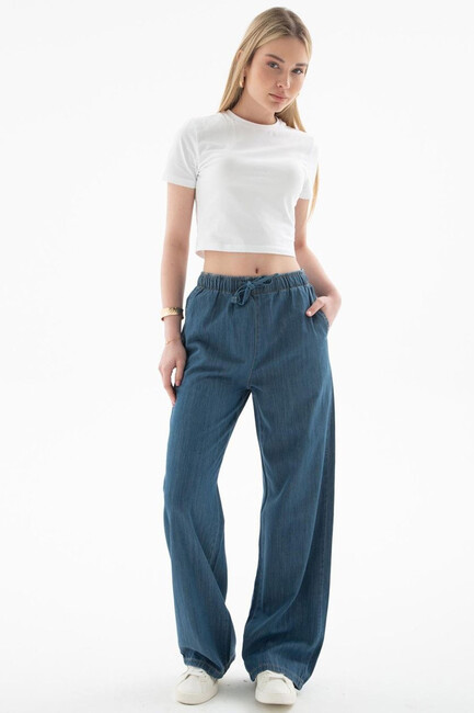 Kadın Pantolon 25Y0225K1 Mavi (1)