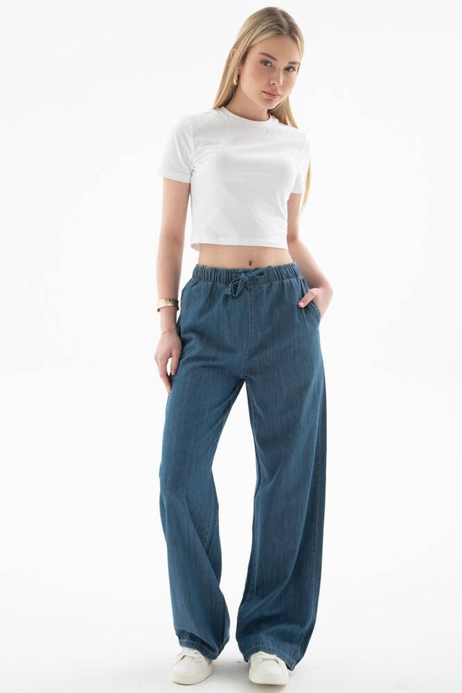 Kadın Pantolon 25Y0225K1 Mavi 