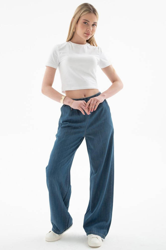 Kadın Pantolon 25Y0225K1 Mavi 