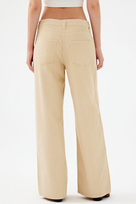 Kadın Pantolon LF2041545 Ekru (3)