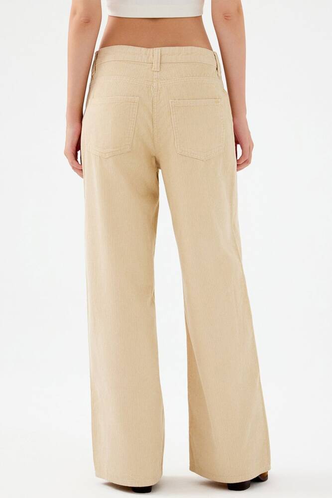 Kadın Pantolon LF2041545 Ekru 