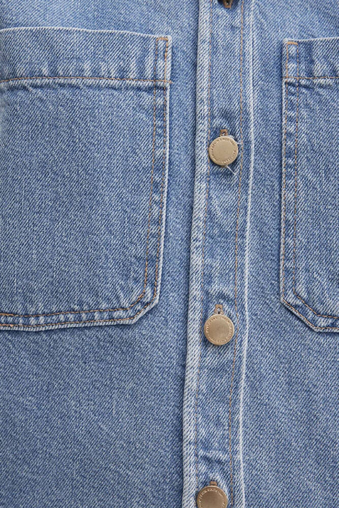 Kadın Paola Premium Denim Gömlek 1210779-89212 Mavi 