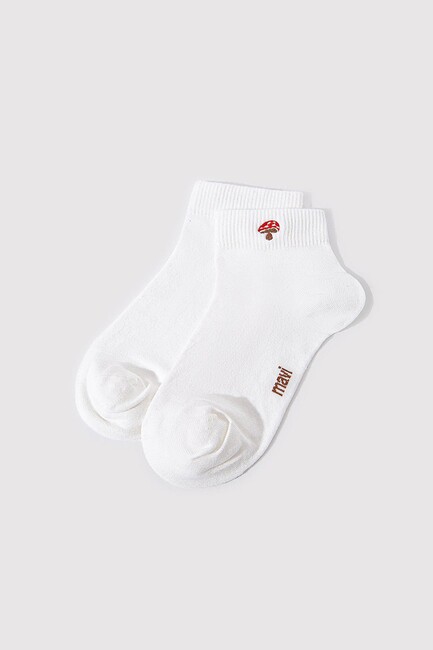 Kadın Patik Çorap 1912755-620 Beyaz (1)