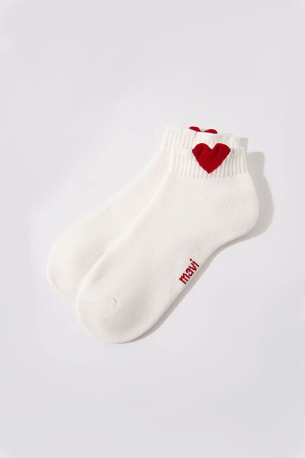 Kadın Patik Çorap 1912797-21649 Beyaz (1)